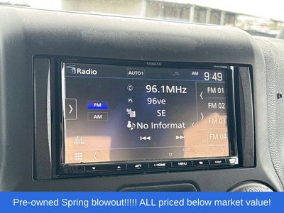 2017 Jeep Wrangler Willys Wheeler