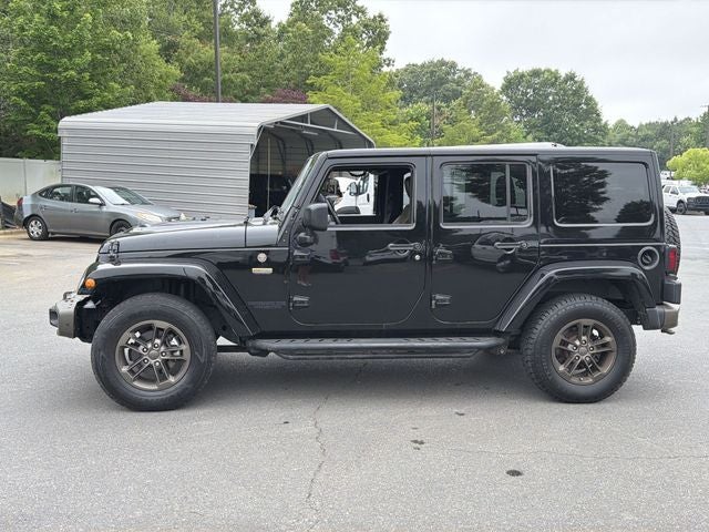2017 Jeep Wrangler Unlimited Sahara 75TH ANNIVERSAREY