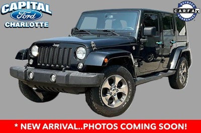 2018 Jeep Wrangler JK Unlimited Sahara