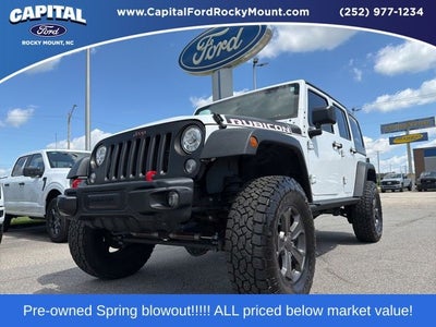 2018 Jeep Wrangler JK Unlimited Rubicon RECON