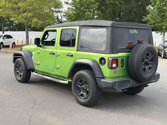 2019 Jeep Wrangler Unlimited Sport