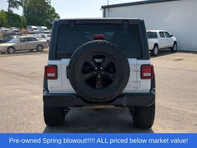 2018 Jeep Wrangler Unlimited Sport S