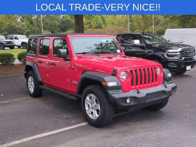 2018 Jeep Wrangler Unlimited Sport S