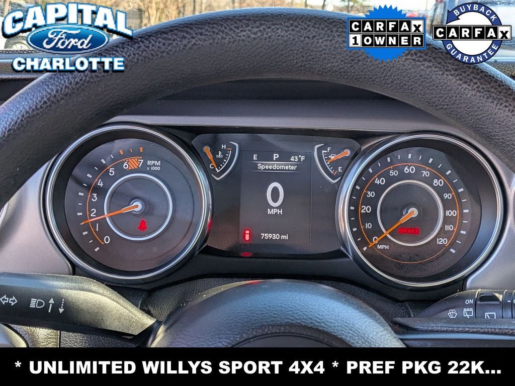 2021 Jeep Wrangler Unlimited Willys