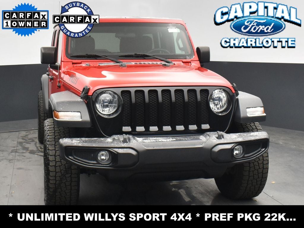 2021 Jeep Wrangler Unlimited Willys