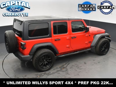2021 Jeep Wrangler Unlimited Willys