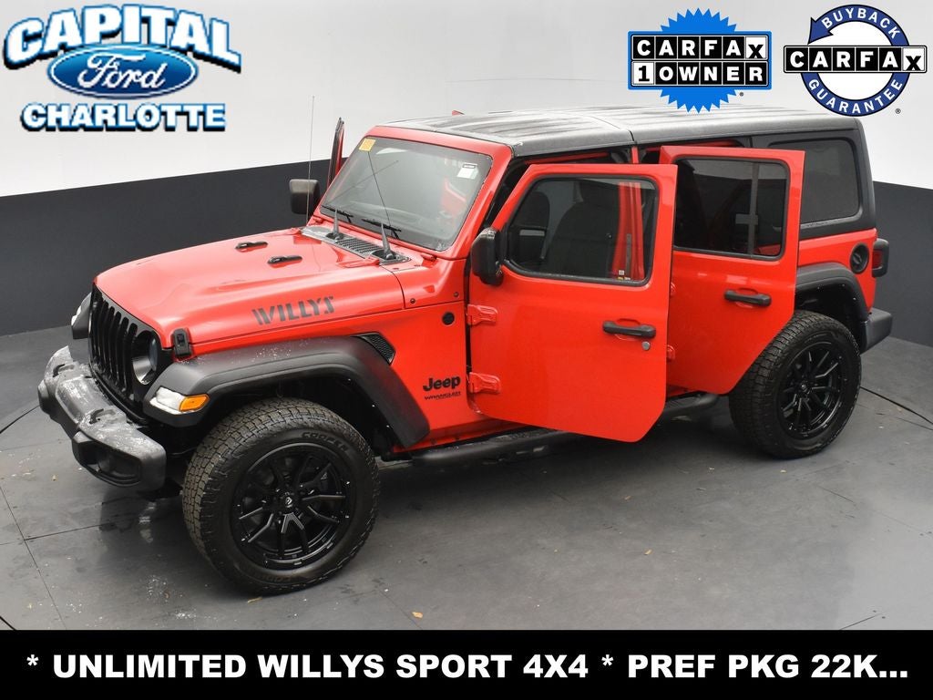 2021 Jeep Wrangler Unlimited Willys