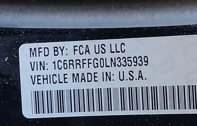 2020 RAM 1500 Big Horn/Lone Star