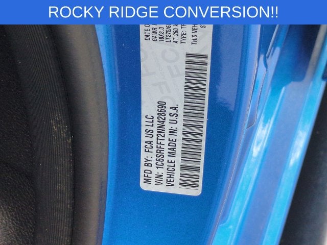 2022 RAM 1500 ROCKY RIDGE ROCKY RIDGE