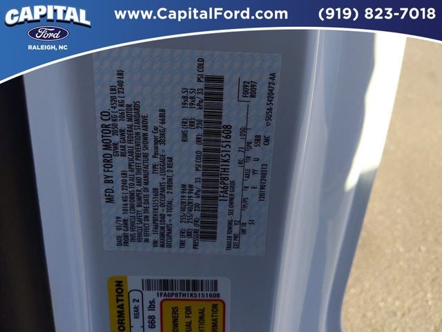 2019 Ford Mustang EcoBoost Premium