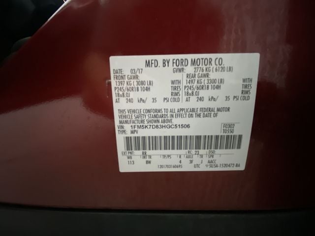 2017 Ford Explorer XLT