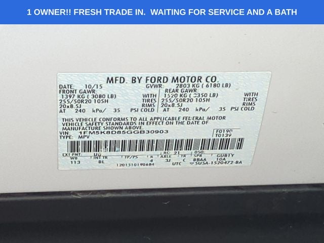 2016 Ford Explorer XLT