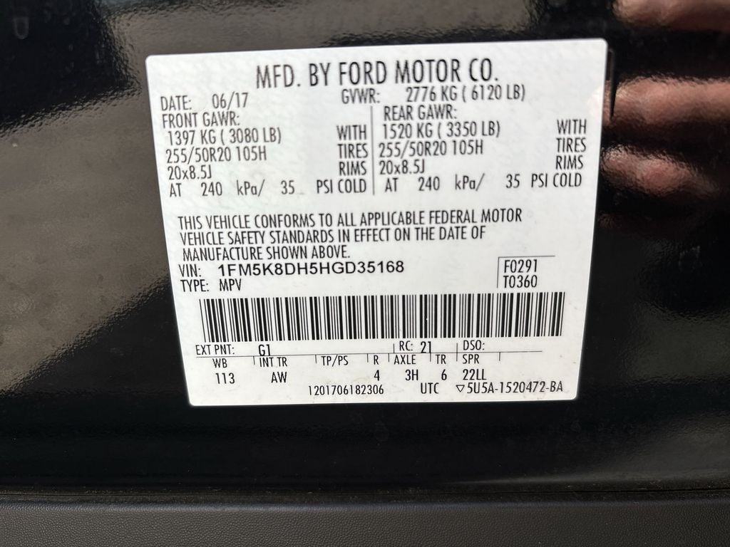 2017 Ford Explorer XLT