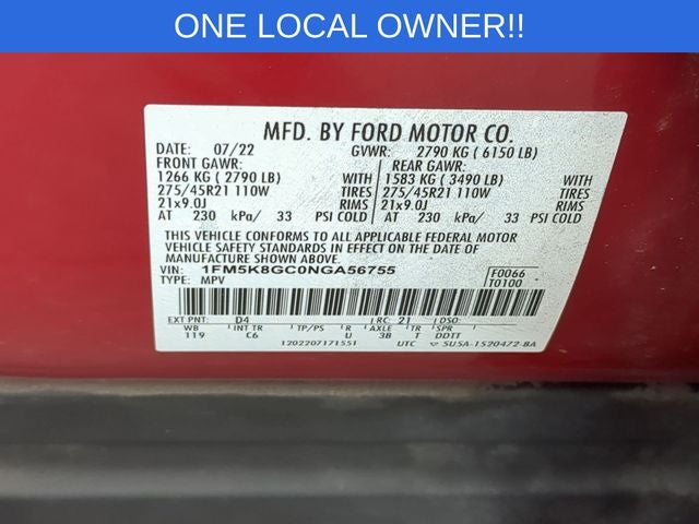 2022 Ford Explorer ST