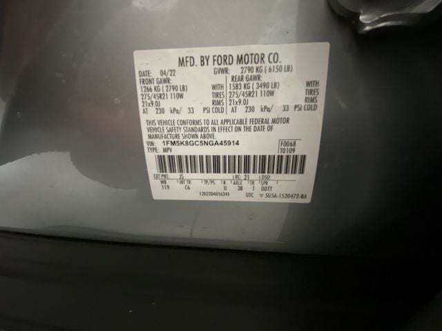 2022 Ford Explorer ST