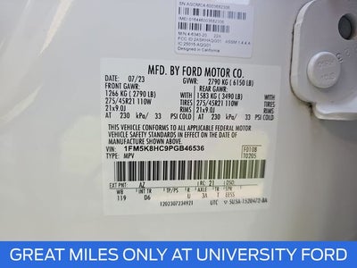 2023 Ford Explorer Platinum
