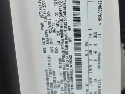 2020 Ford Escape SEL