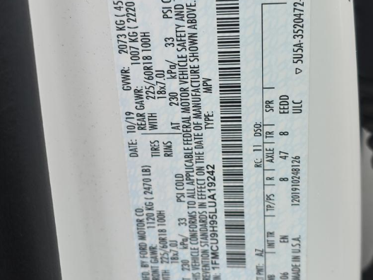 2020 Ford Escape SEL