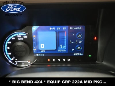 2021 Ford Bronco Big Bend