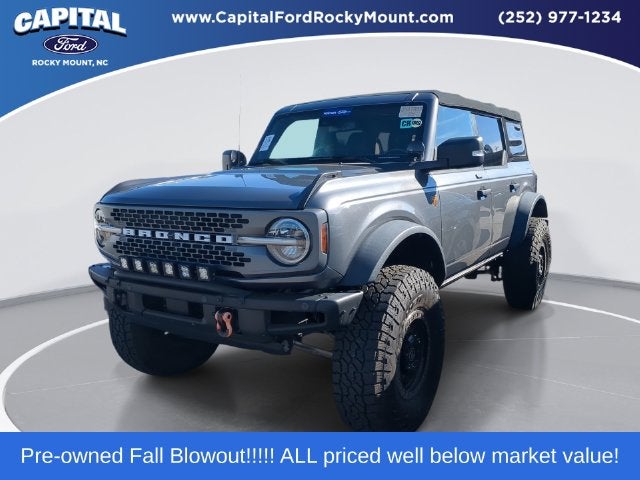 2021 Ford Bronco Badlands Icon Suspension Lift/37" tires/wheels