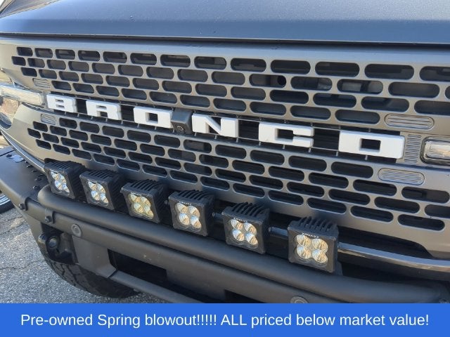 2021 Ford Bronco Badlands Icon Suspension Lift/37" tires/wheels