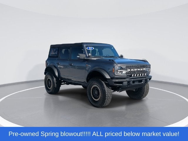 2021 Ford Bronco Badlands Icon Suspension Lift/37" tires/wheels