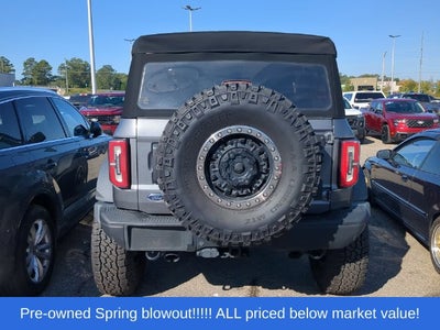 2021 Ford Bronco Badlands Icon Suspension Lift/37" tires/wheels