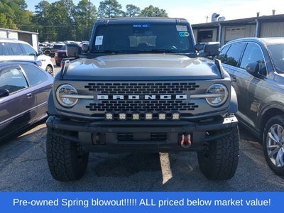 2021 Ford Bronco Badlands Icon Suspension Lift/37" tires/wheels