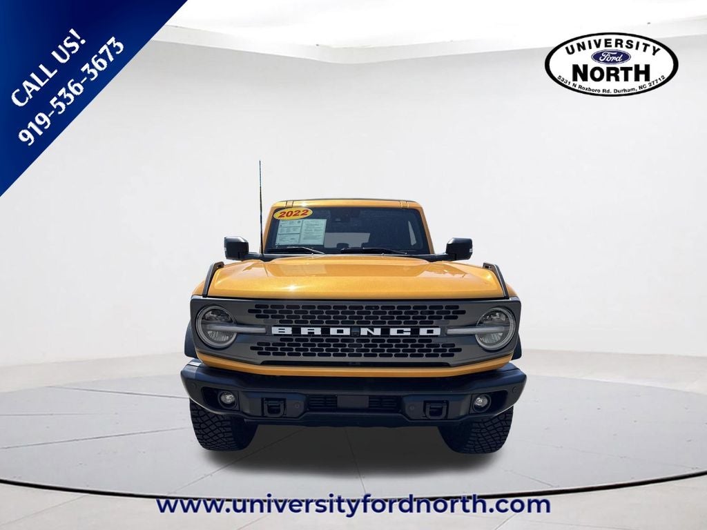 2022 Ford Bronco Badlands