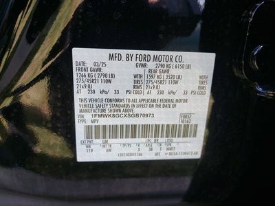 2025 Ford Explorer ST