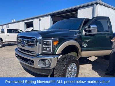 2012 Ford F-250SD Lariat 6" Suspension Lift/Fox reservoir shocks, 37" tires