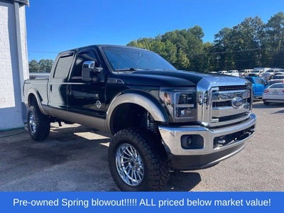 2012 Ford F-250SD Lariat 6" Suspension Lift/Fox reservoir shocks, 37" tires