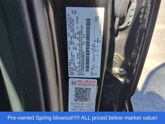 2024 Ford F-250SD Lariat BLACK WIDOW 6" Lift