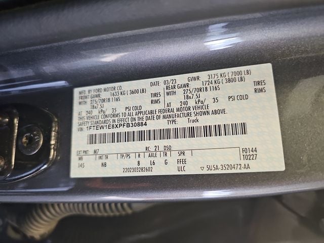 2023 Ford F-150 Tremor