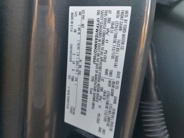 2021 Ford F-150 XLT ROCKY RIDGE