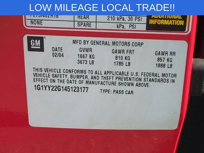 2004 Chevrolet Corvette -