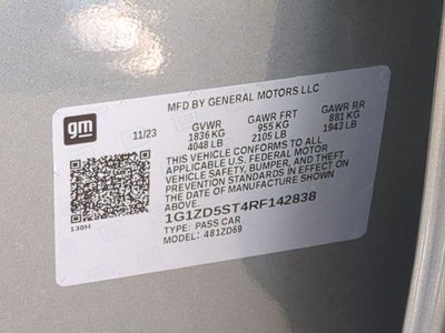 2024 Chevrolet Malibu LT 1LT