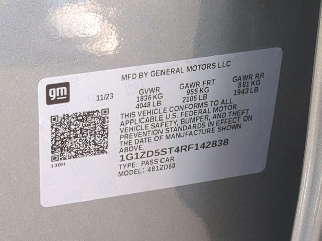 2024 Chevrolet Malibu LT 1LT