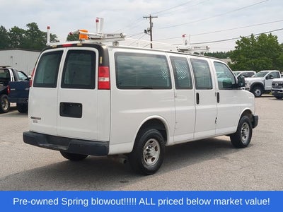 2016 Chevrolet Express 2500 Work Van Cargo