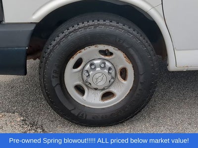 2016 Chevrolet Express 2500 Work Van Cargo