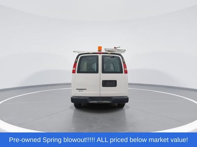 2016 Chevrolet Express 2500 Work Van Cargo