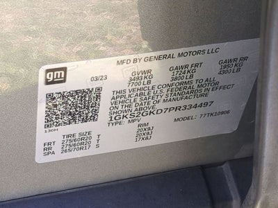 2023 GMC Yukon XL SLT