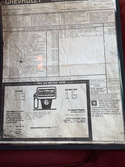 1987 Chevrolet Blazer Base