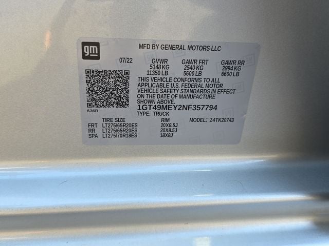 2022 GMC Sierra 2500HD SLE