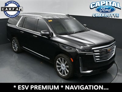 2021 Cadillac Escalade ESV Premium Luxury Platinum