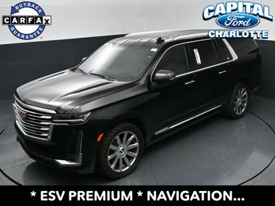 2021 Cadillac Escalade ESV Premium Luxury Platinum