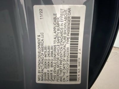 2022 Honda Accord Sport 2.0T