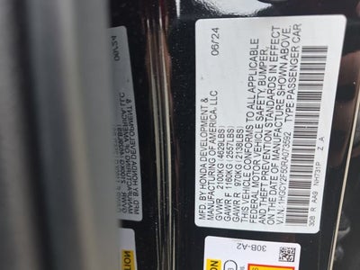 2024 Honda Accord Hybrid Sport