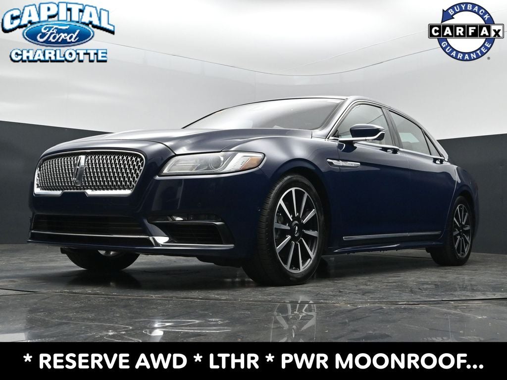 2020 Lincoln Continental Reserve