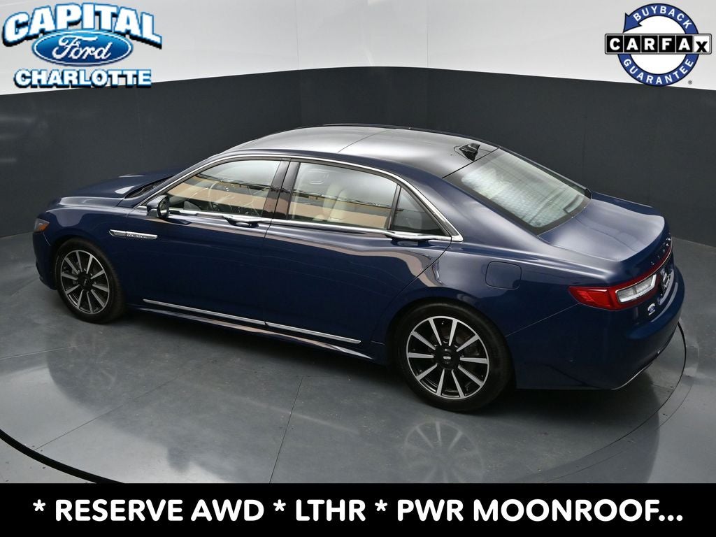 2020 Lincoln Continental Reserve